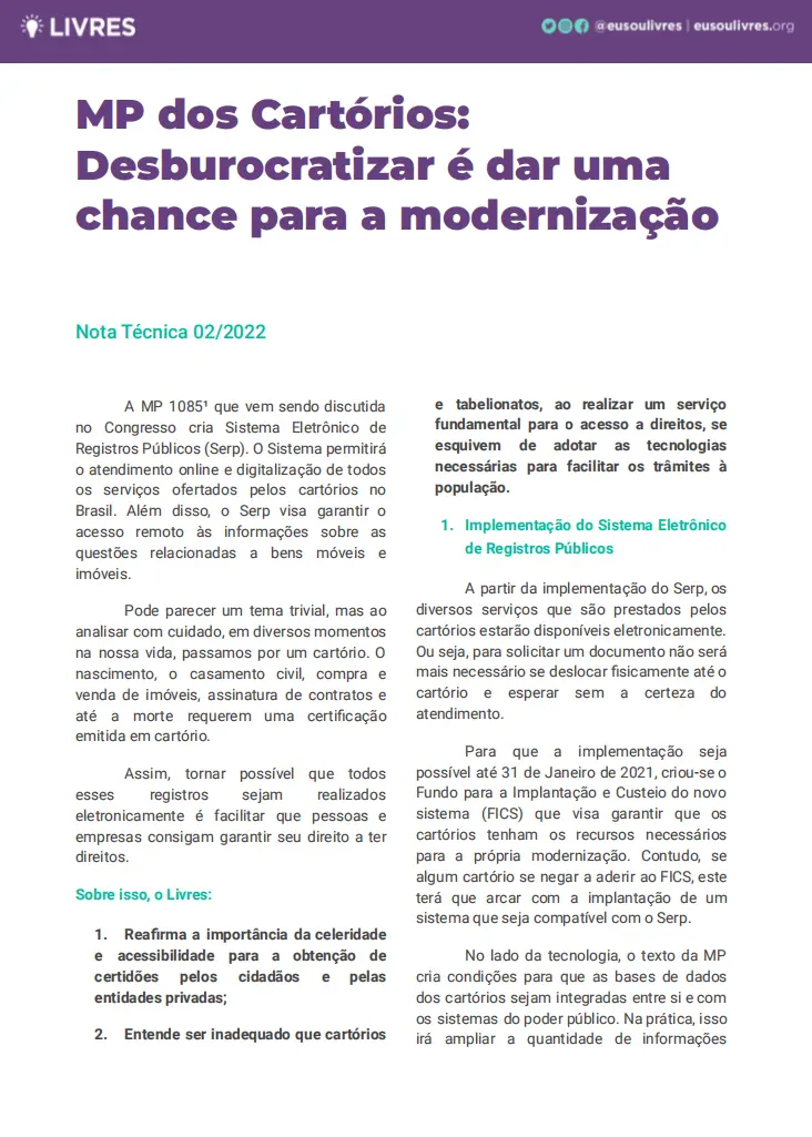 mp dos cartórios