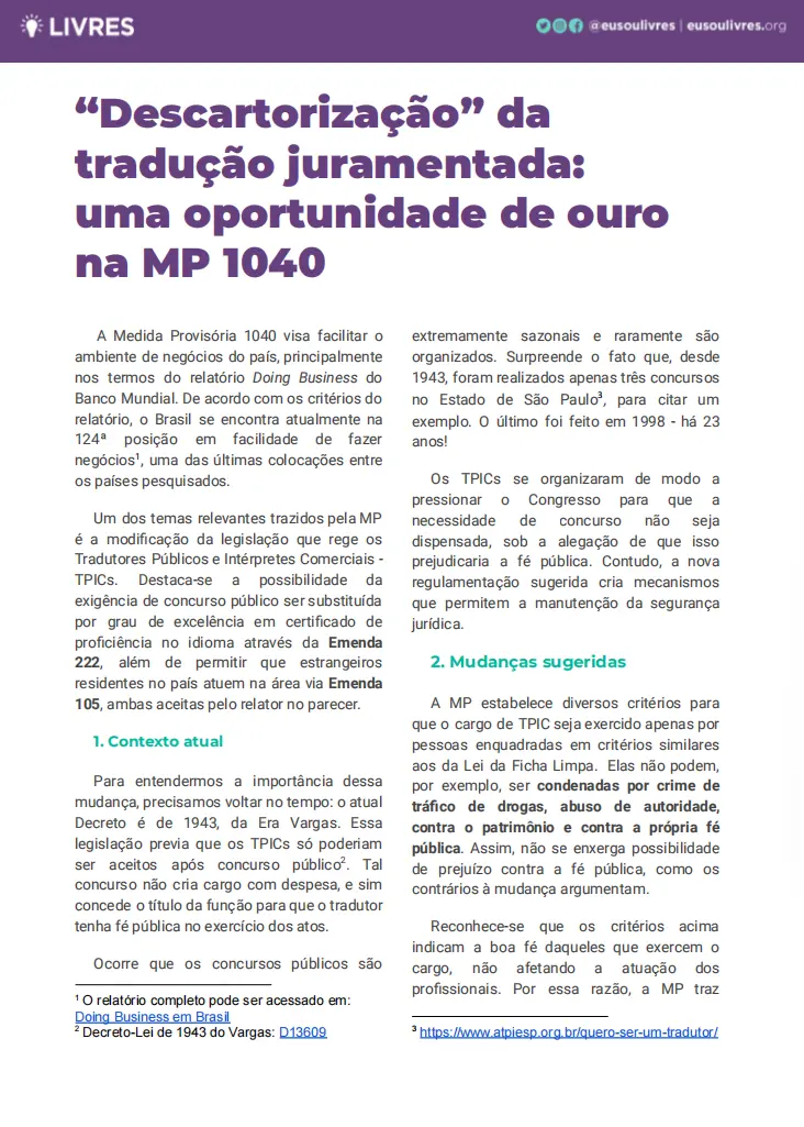 descartorização
