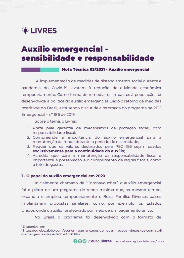 auxílio emergencial